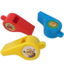 Niños baratos juguete de plástico colorido silbato (H8027046)